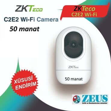 беспроводные камеры видеонаблюдения в баку: Kamera C2E2 Wi-Fi - Çin.! Kamera C2E2 Wi-Fi ZKTeco - Çin brendi və — 2