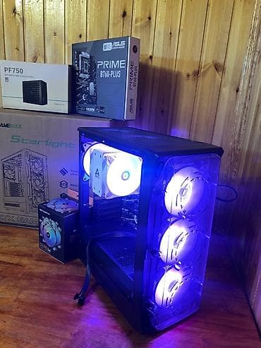 asus rog strix: Salam, pc demey olarki tezedi, karobkalari var CPU i5-14400f PLATA — 2