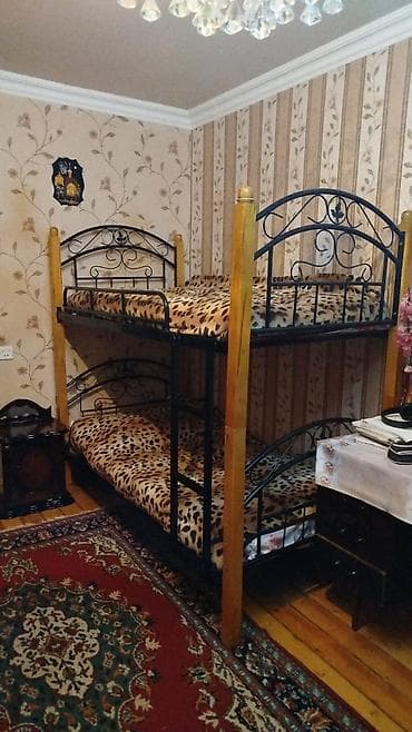 mebel usaq: Oğlan və qız üçün, Çarpayı, Matrassız, Siyirməsiz, Dəmir — 1