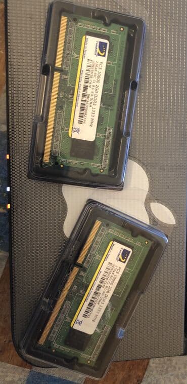 Digər ehtiyat hissələri: Noutbuk üçün operativ yaddaş(RAM) 4gb(2x2) 1333Mhz SOdimm. Toshiba — 1