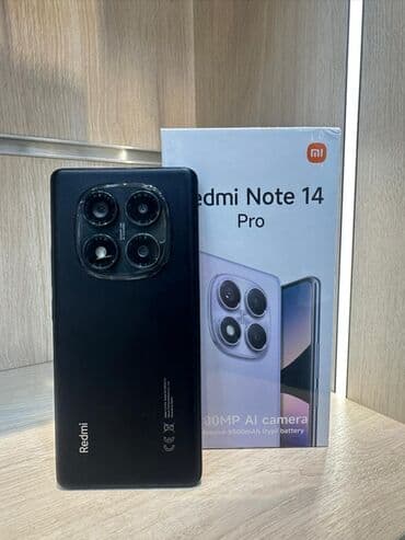 kontakt redmi: Satılır: Smartfonlar 1) Xiaomi Redmi Note 14 Pro. - 200MP AI kamera — 4