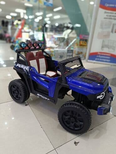 maşınlar uşaq üçün: Tam ötürücülü uşaq elektrik avtomobili SUV 999 Hündür, həcmli və — 4