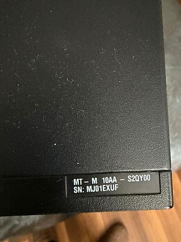 notbuk alıram: Masaüstü kompüter dəsti Tərkib: - Lenovo Tiny tipli mini PC (etiket — 3