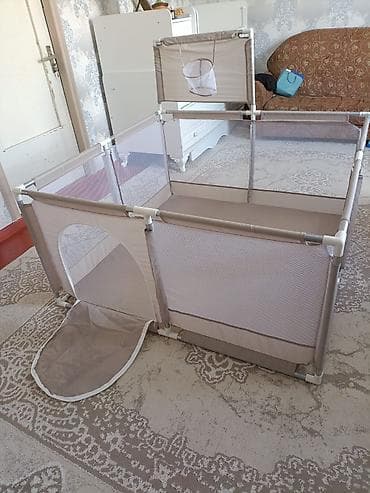 Uşaq oyun manqalısı / playpen - Rəng: bej - Material: möhkəm plastik lalafo.az -da Uşaq oyun manqalısı / playpen - Rəng: bej - Material: möhkəm plastik