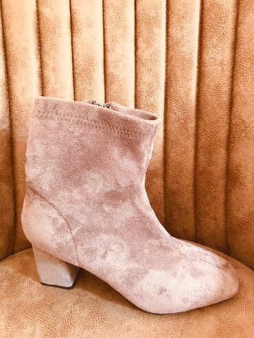 rezin botlar: Ölçü: 37, rəng - Bej, Yeni — 3