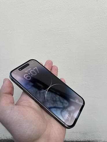 i̇phone 15 plus: IPhone 14 Pro, 256 GB, Deep Purple, Face ID — 2