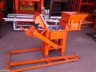 mismar istehsali: Kərpic aparatı, insan əməyi ilə işləyir, elektrik enerjisiniə qənaət — 1