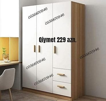 usag besik: Geyim Dolabları – müxtəlif modellər - 4 qapılı, ikiqat güzgülü model — 5