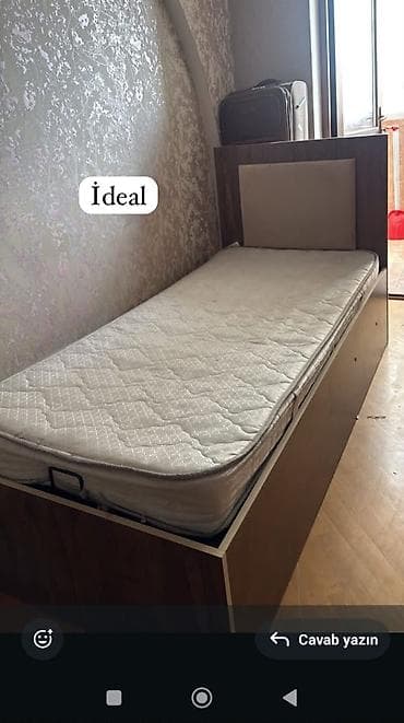 matras islenmis: İşlənmiş, Təknəfərlik çarpayı, Bazalı — 1