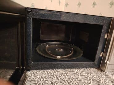 Plitələr və bişirmə panelləri: Mikrodalğalı soba Samsung, Ayrıca dayanan, Mikrodalğalar ilə, rəng - Gümüşü — 3