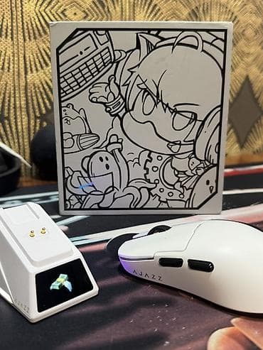 p47 wireless: Ajazz AJ159 Apex White Məhsul cəmi 15 gün işlənilib. Qoşulma: 2.4g — 1