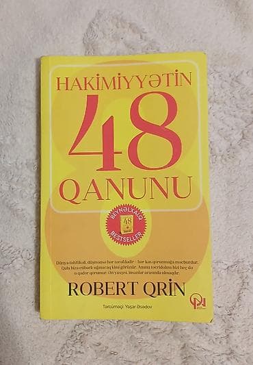 Məhsul: Kitab – “Hakimiyyətin 48 Qanunu” Müəllif: Robert Qrin Dil
