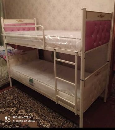 iki mertebeli kravat: Новый, Односпальная кровать, Без подьемного механизма, С матрасом, Без выдвижных ящиков, Азербайджан — 4