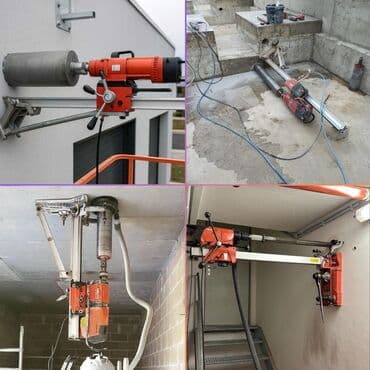 #Betonkesme #betondeşmə Beton kubik kərpic - dən kəsim deşim