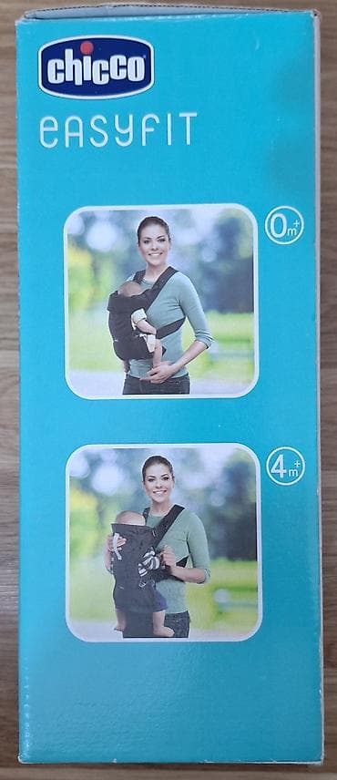 kapron cənlər: **Chicco EasyFit kenguru çantası** Chicco EasyFit körpə daşıyıcısı 0+ — 2