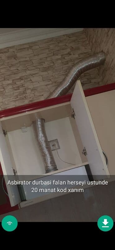 ev əşyaları işlənmiş: Вытяжка Б/у — 8