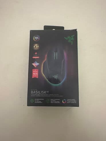 Mauslar: Razer basilisk v3 gaming mouse 26000 dpi optical sensor | rgb | 11 — 2