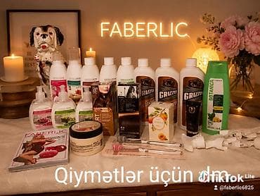 vozol 6 k: FABERLIC brendindən ev və şəxsi qulluq məhsulları toplusu Məhsullar — 1