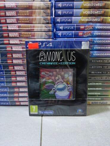 oyun rol seti: Playstation 4 üçün oyun diskləri. Tam yeni, bağlamada. PlayStation 5 — 6