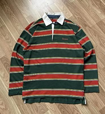 polo saat: Polo köynək, M, rəng - Yaşıl — 1