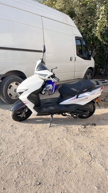 мотороллер муравей купить в бишкеке: Ağ rəngdə şəhər tipli skuter/skuterlərlə rahat gündəlik istifadə üçün — 1