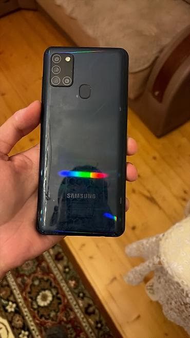 samsung tab4: Samsung Galaxy A21S, 32 GB, Barmaq izi — 2