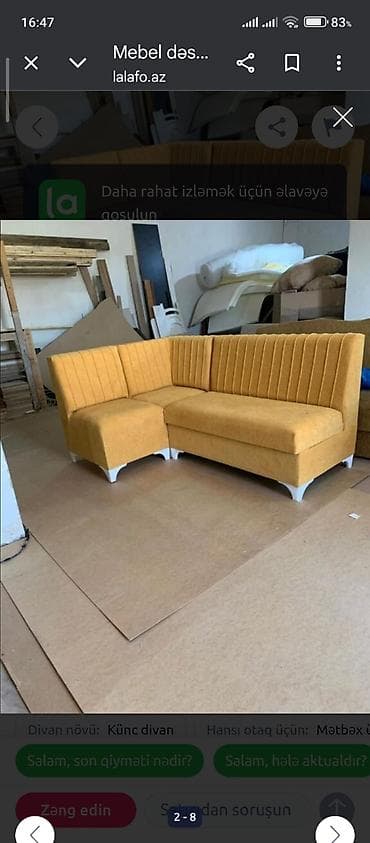 kafe divanlari: Kafe və restoran üçün modul yumşaq oturacaqlar - Dizayn: Arxa — 9