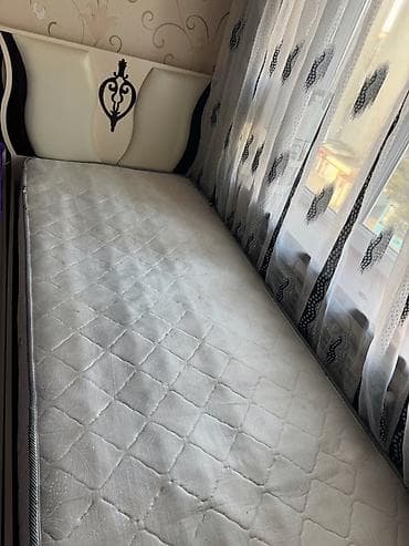 Дом и сад: Односпальная кровать, С подъемным механизмом, С матрасом, Без выдвижных ящиков, Турция — 2