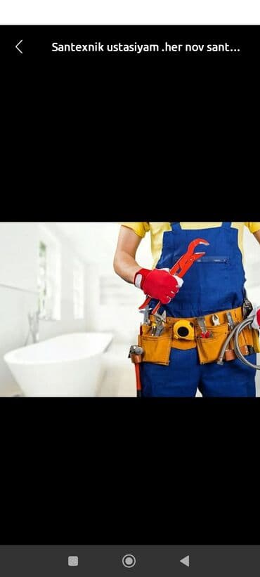 Digər tikinti xidmətləri: Peşəkar santexnika xidməti Təqdim olunan işlər: - Su, kanalizasiya və — 1