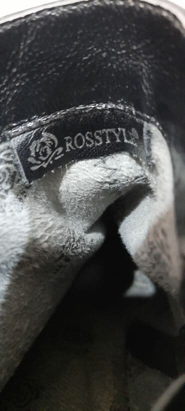 qadın bot: Ölçü: 39, rəng - Qara, İşlənmiş — 4