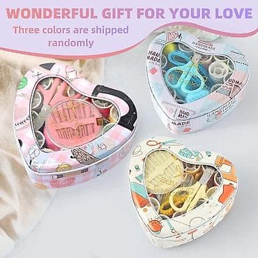 Mexaniki əl alətləri: Dikiş dəsti – metal qutuda kompakt universal set Məzmun: - Müxtəlif — 2