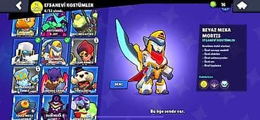 Искусство и коллекционирование: Brawl Stars – Efsanəvi Kostyumlar kolleksiyası Tərkibindəki efsanəvi — 5