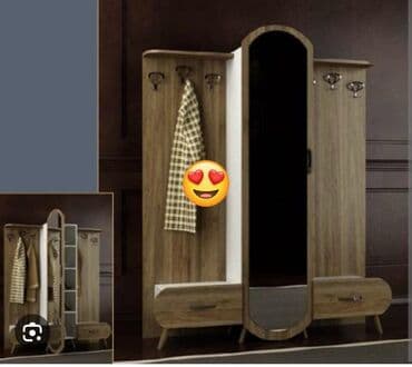 kupe şkaf: Yeni, Kupe, Düz dolab, Dolab-asılqan — 1