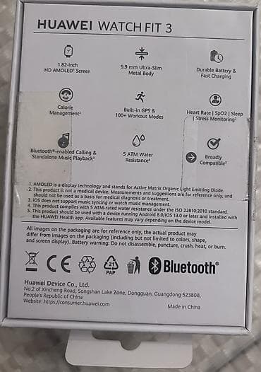 poco f3 ikinci el: İşlənmiş, Smart saat, Huawei, Аnti-lost, rəng - Qara — 5