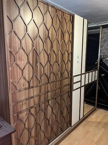 3 qapılı, Digər material, Kupe, Düz dolab
