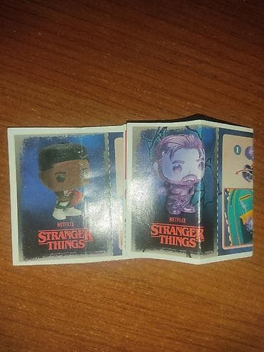 Kinder Joy Stranger Things kağızları satıram. 1 dənə - 50 qəpik. Yoxsa lalafo.az -da Kinder Joy Stranger Things kağızları satıram. 1 dənə - 50 qəpik. Yoxsa