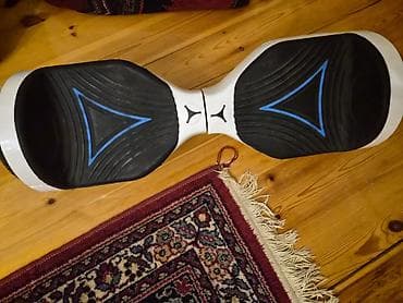 Özünü tarazlayan elektrikli skuter (hoverboard) - Korpus: ağ rəngdə — 1