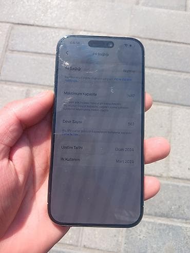 iphone kreditle: IPhone 15 Pro, 128 GB — 3