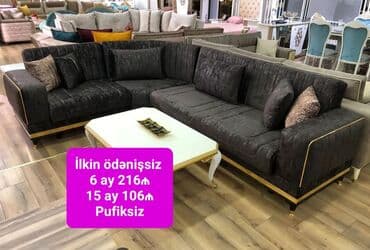 tək divan: Yeni, Künc divan, Qonaq otağı üçün, Açılan — 10