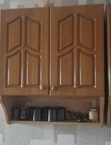 шкафчики на кухню: Б/у, Распашной, Прямой шкаф, Кухонный шкаф — 5
