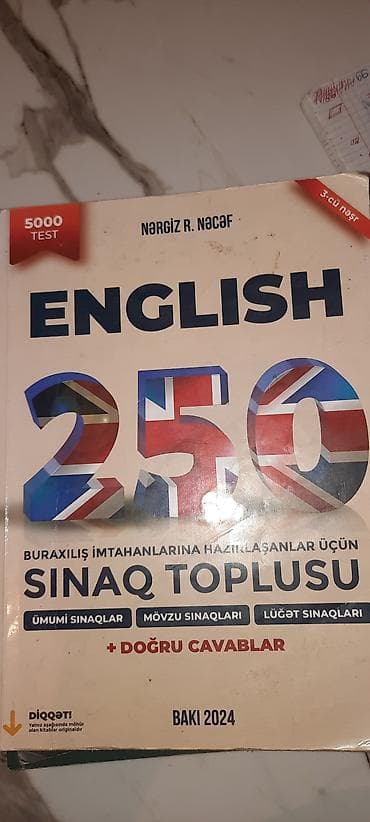 Məhsul: “English 250 – Buraxılış imtahanlarına hazırləşənlər üçün — 1