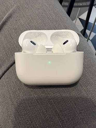 iphone pro max: İşlənmiş Simsiz (Bluetooth) Qulaqcıqlar, Apple, rəng - Ağ — 4