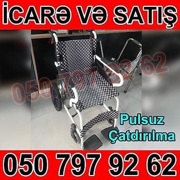 əli̇l: İcarə və satış üçün əlil arabaları - Yüngül, kompakt və daşınması — 2