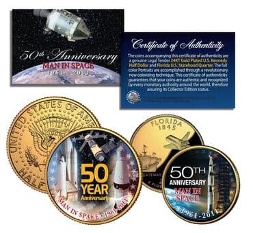 20 qəpik aliram: * 24K kolleksion qəpiklər !!! Man in space *50th anniversary — 5