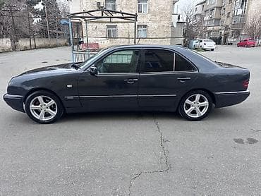 Аксессуары и тюнинг: Mercedes-Benz E‑Class (W210) sedan - Korpus: qara rəng, 4 qapı, xrom — 4