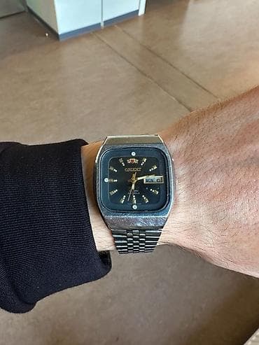 Qol saatı, Orient, rəng - Gümüşü