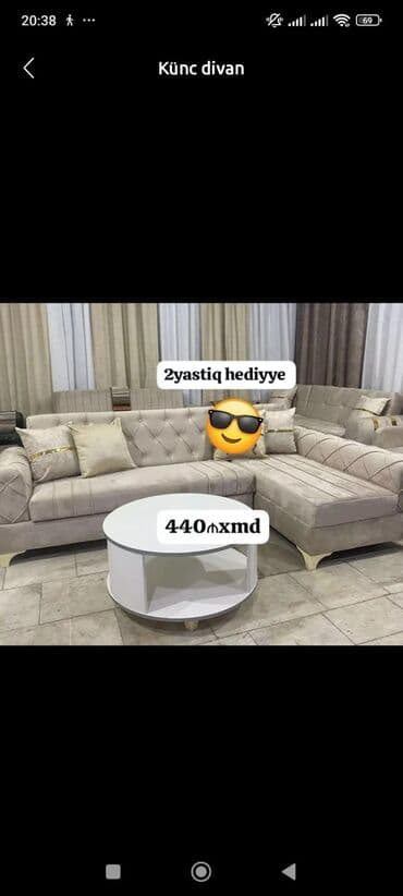 künc divanlar 2022: Künc divan, Yeni — 1