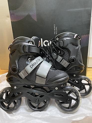 qara canta: Playlife inline konki dəsti - Brend: Playlife - Model: 3 təkərli — 2