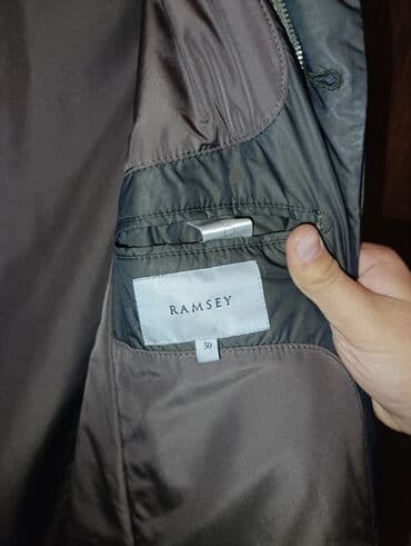 Pencəklər: Ramsey kişi parkası – ölçü 50 - Rəng: tünd boz/şifer tonunda - Uzun — 3