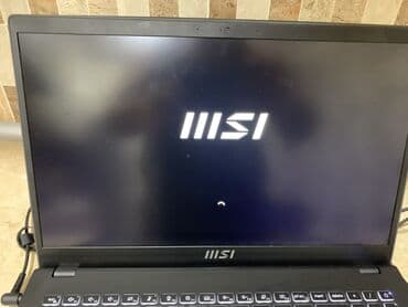 ноутбук ремонт на дому: MSI noutbuk Xüsusiyyətlər və detallar: - Ekran: 15.6" (nazik — 3